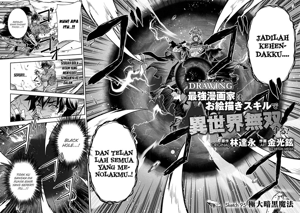 Drawing: Saikyou Mangaka wa Oekaki Skill de Isekai Musou Suru! Chapter 95 Bahasa Indonesia